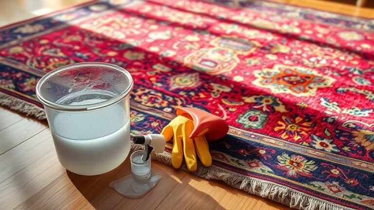 rug cleaning common mistakes