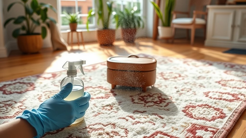 rug cleaning step guide