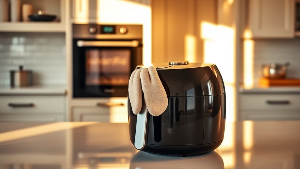 safe air fryer removal