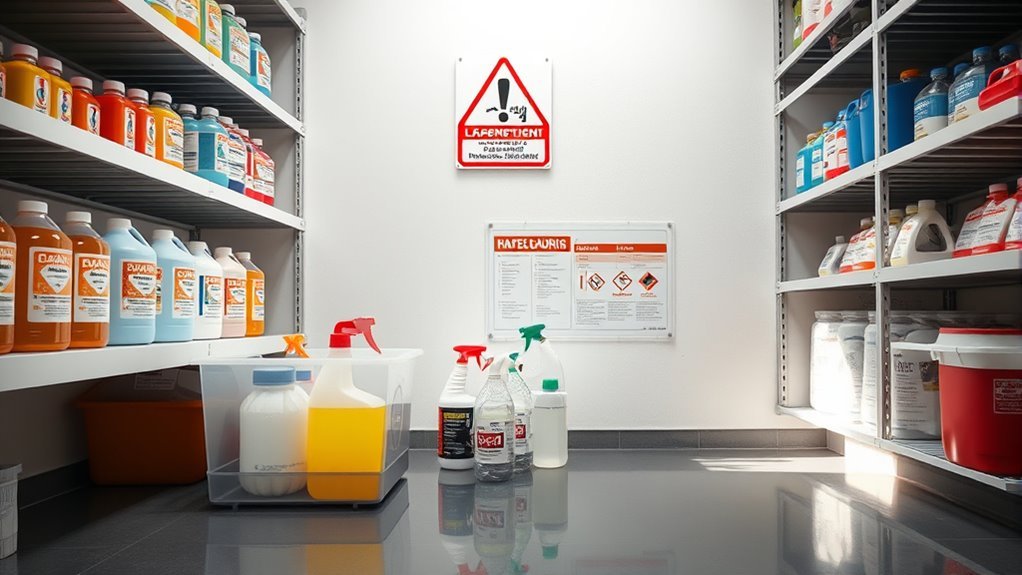 safe chemical storage practices