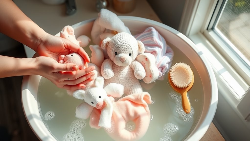 safe cleaning for toys