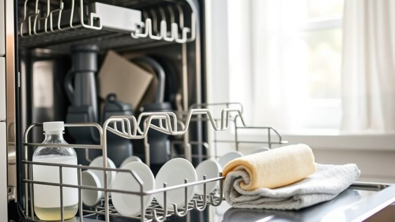 safe dishwasher cleaning tips