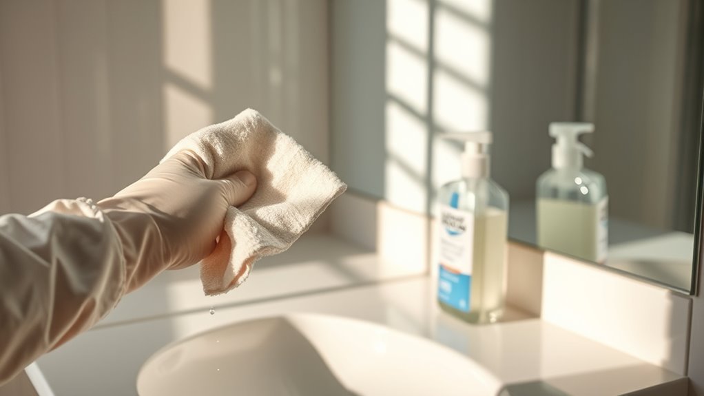 safe eco friendly mirror disinfectants