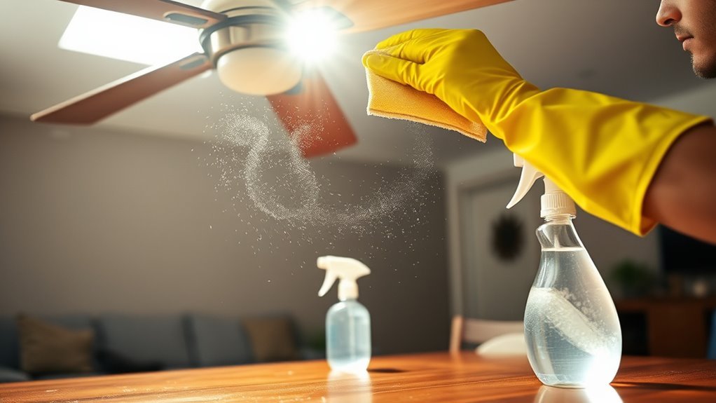 safe fan cleaning practices