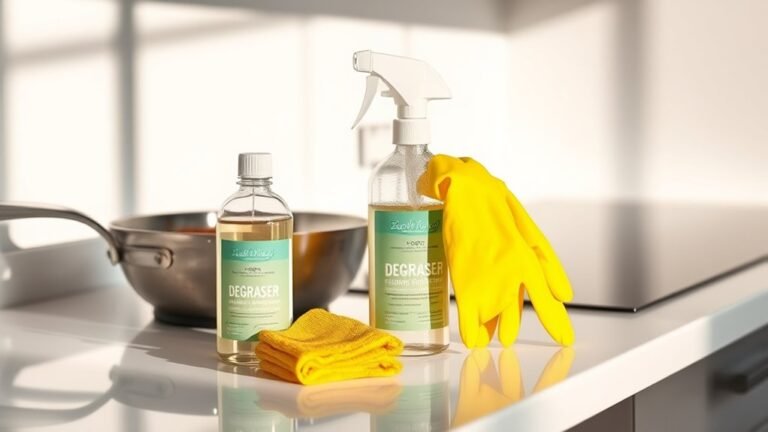 safe grease cleaning methods