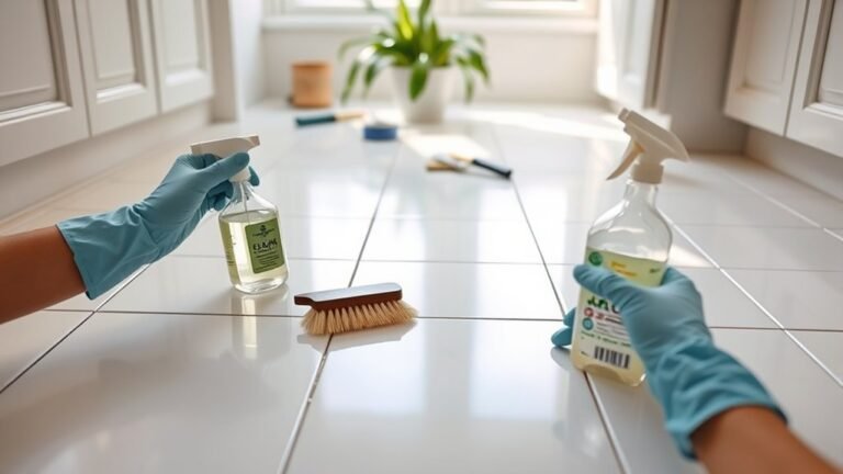safe grout cleaning methods