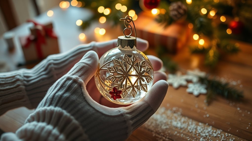 safe handling of ornaments