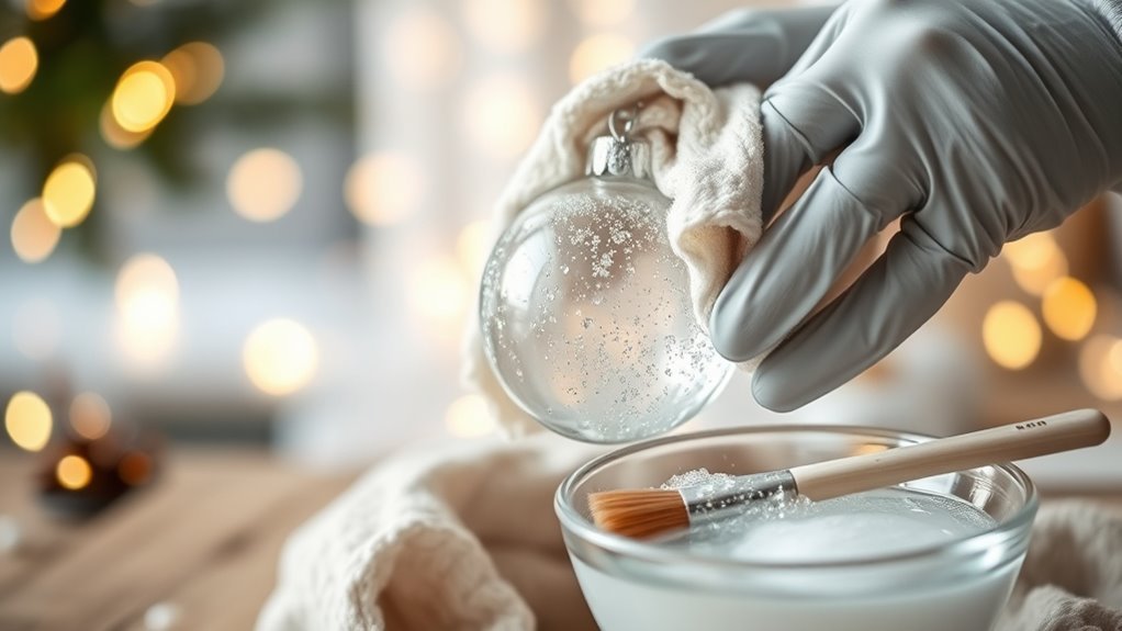 safe holiday decor cleaning