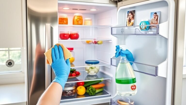 safe refrigerator cleaning tips