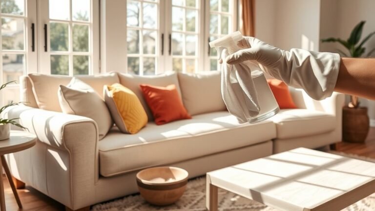 safe sofa cleaning tips