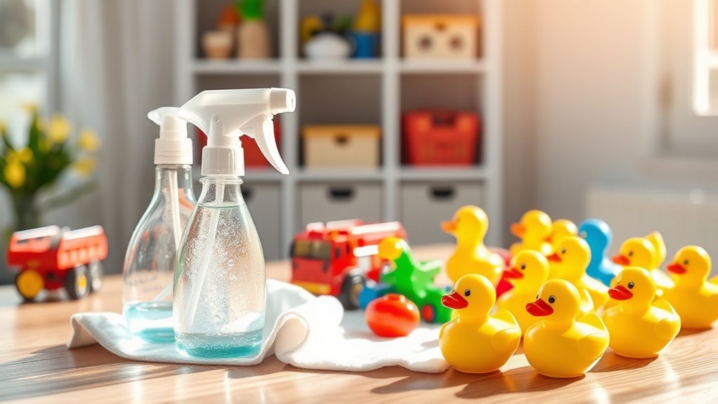 safe toy disinfecting methods
