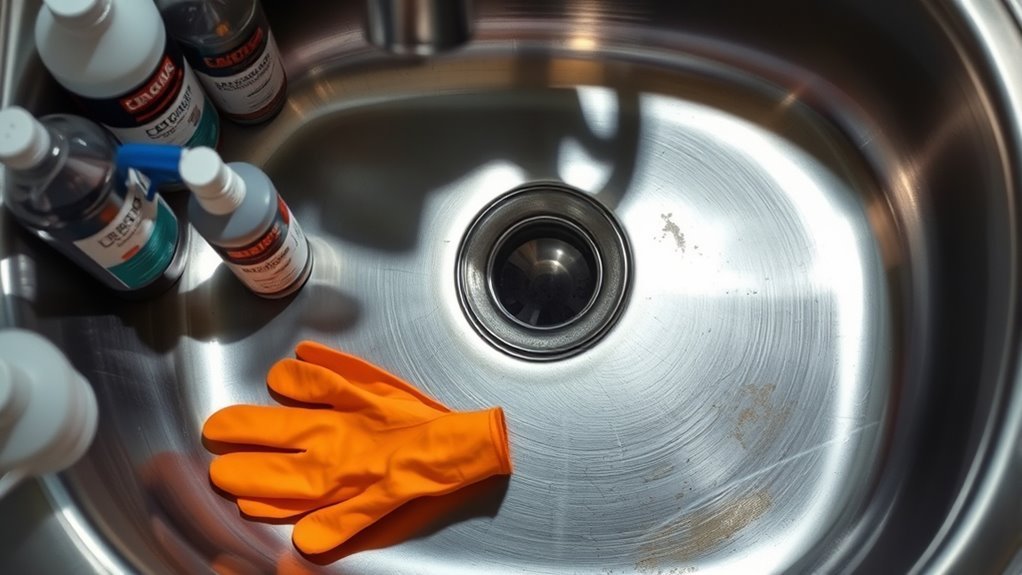 safer sink cleaning alternatives