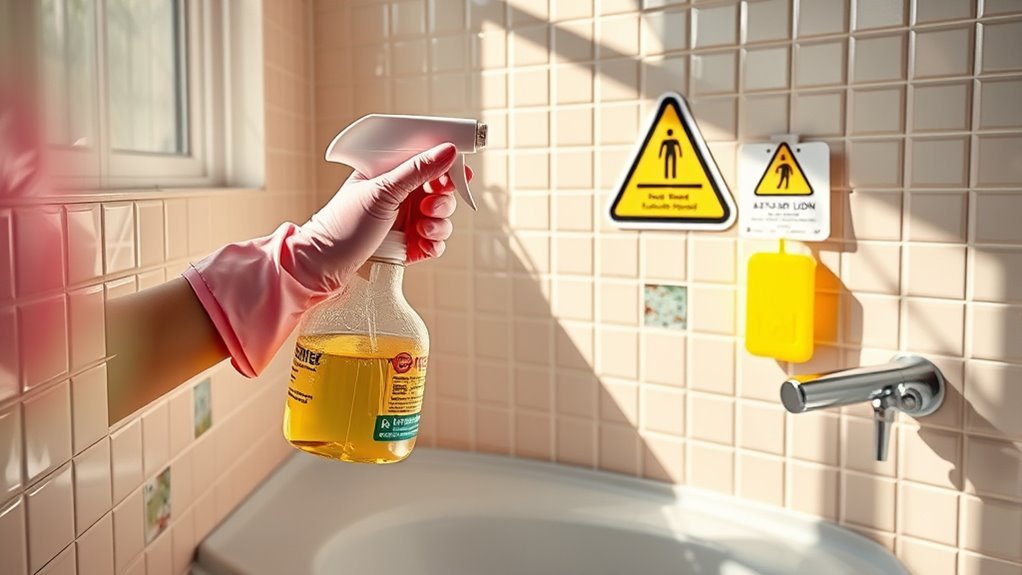 safety first with chemicals