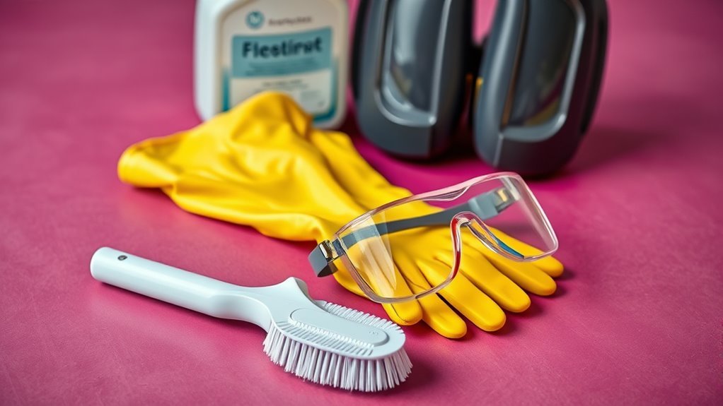 safety gear for cleaning