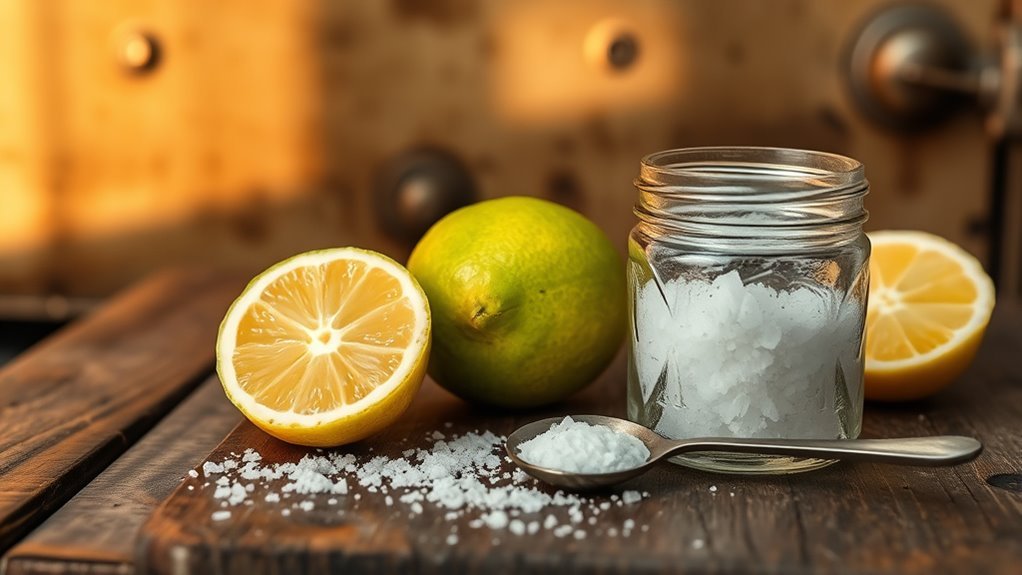 salt and water scrub