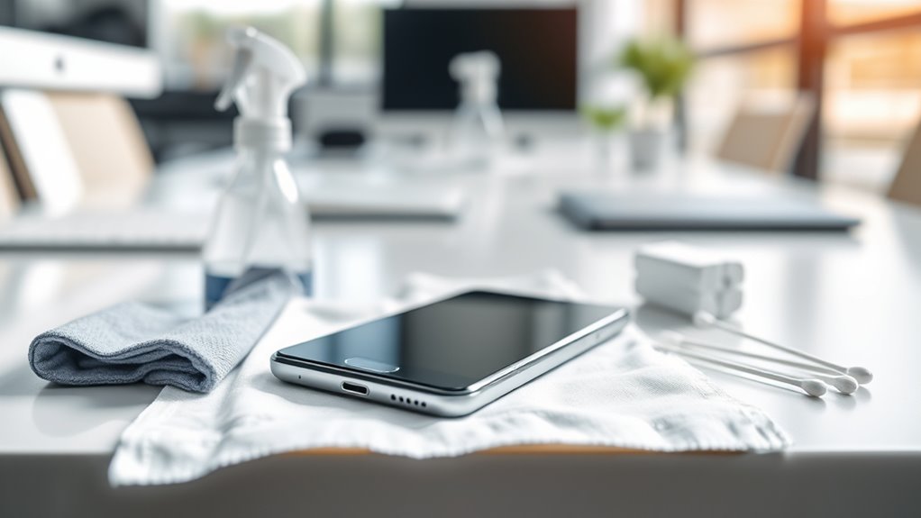 sanitize smartphone safely and effectively