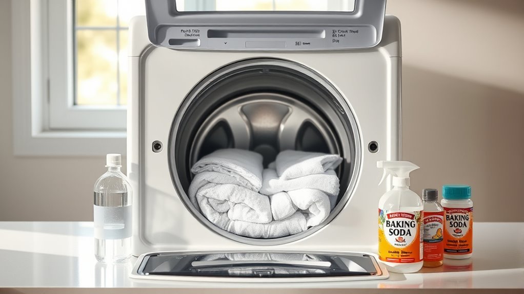 sanitize top loading washer effectively