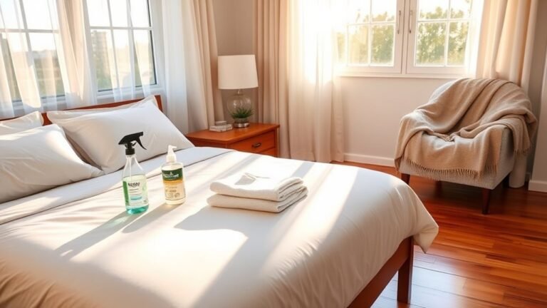 sanitize your bedroom effectively