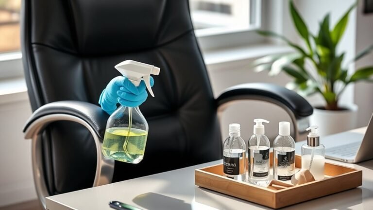 sanitize your office chair