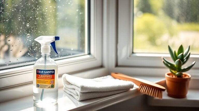 sanitize your windowsills effectively