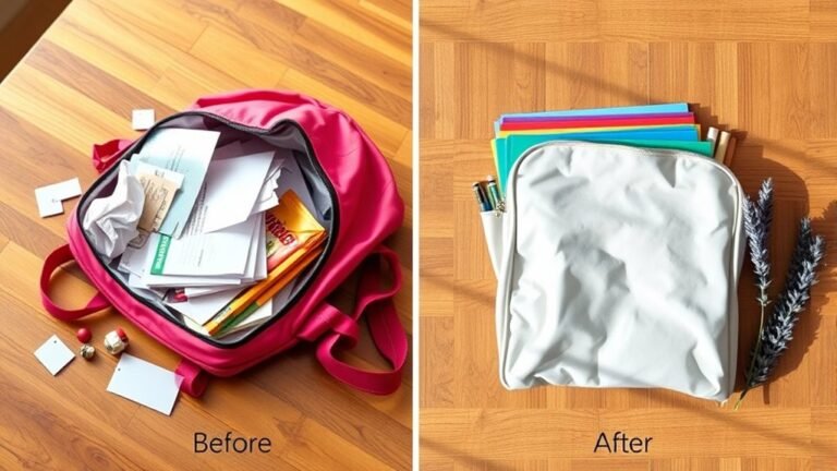 school bag cleaning advice