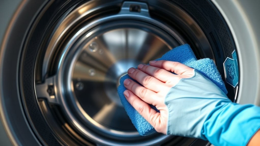 scratch free washer drum cleaning