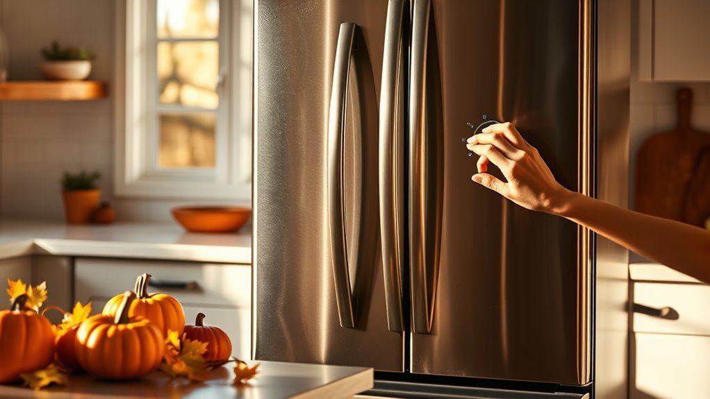 seasonal refrigerator temperature adjustments