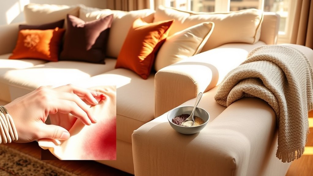seasonal upholstery stain solutions