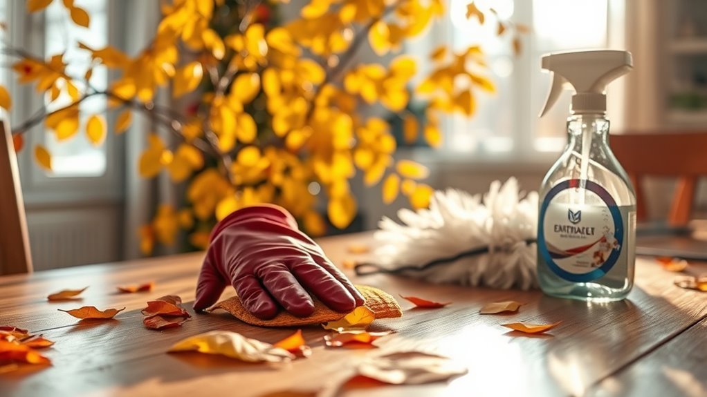 seasonally adjust your cleaning