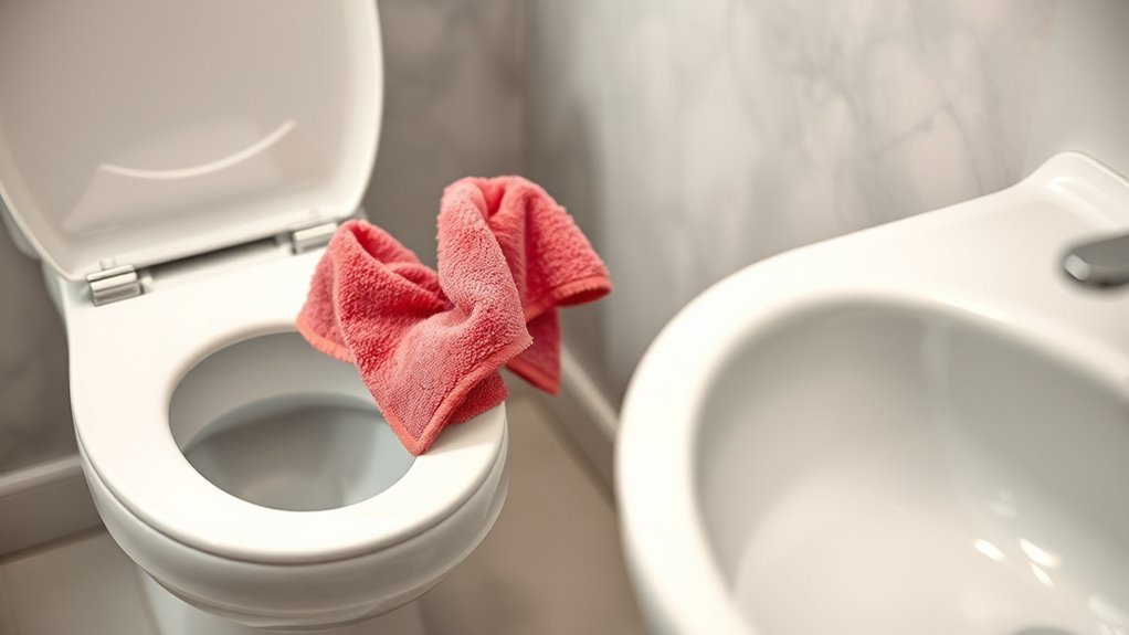 separate cloths for hygiene