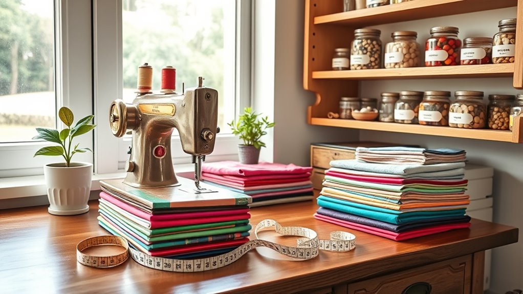 sewing corner cleaning tips