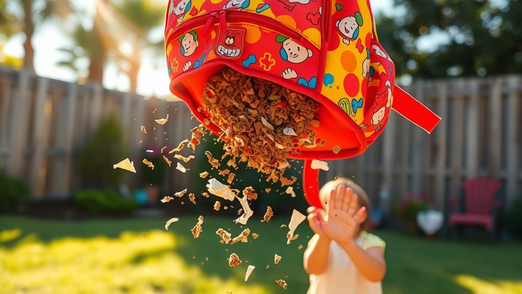 shake tap brush organize