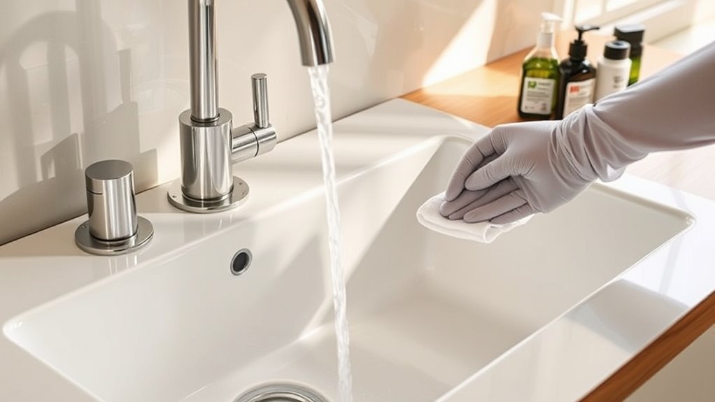 sink maintenance for longevity