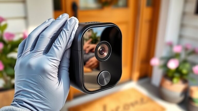 smart doorbell camera upkeep