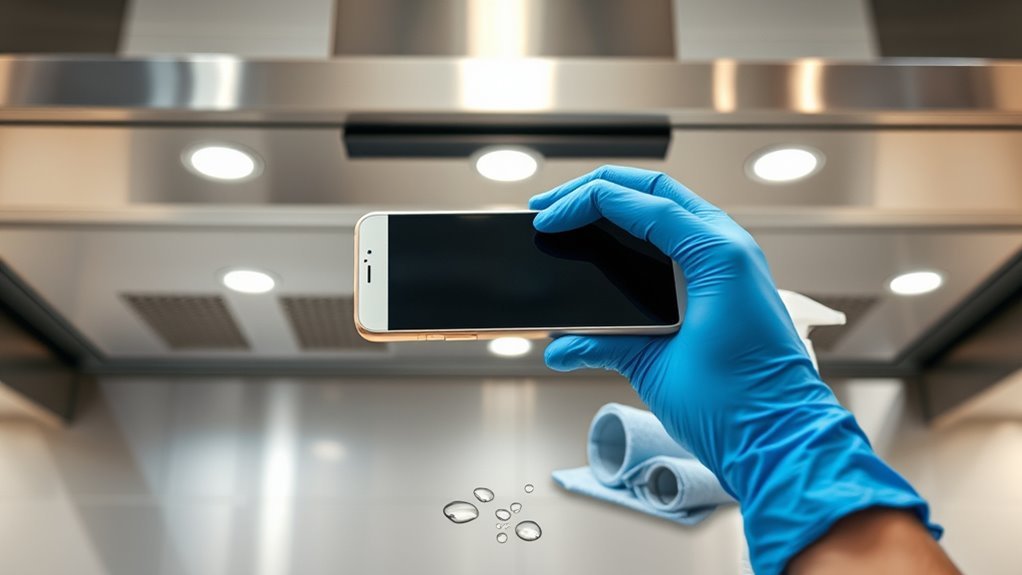 smartphone cleaning and maintenance