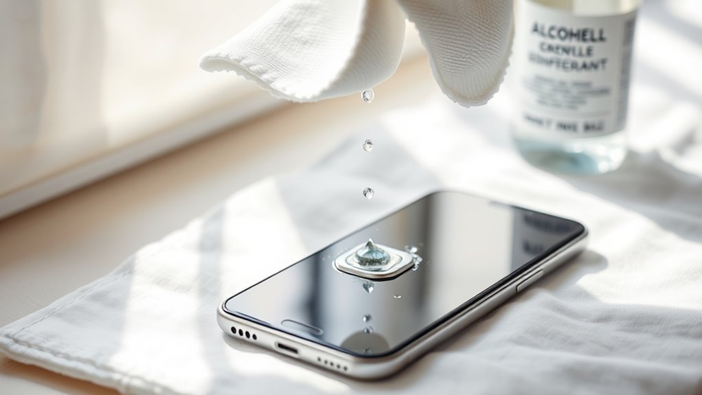 smartphone cleaning material recommendations