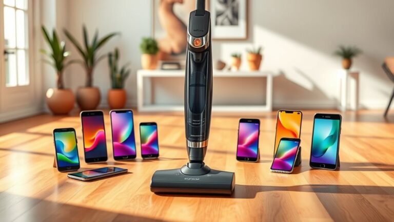 smartphone compatible vacuum cleaners