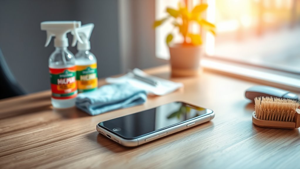 smartphone fabric cleaning products