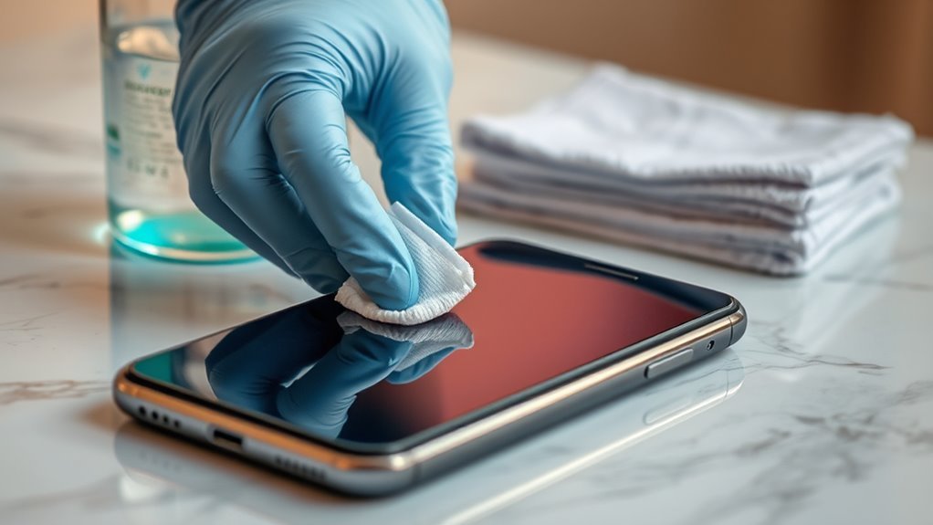 smartphone hygiene ensures health