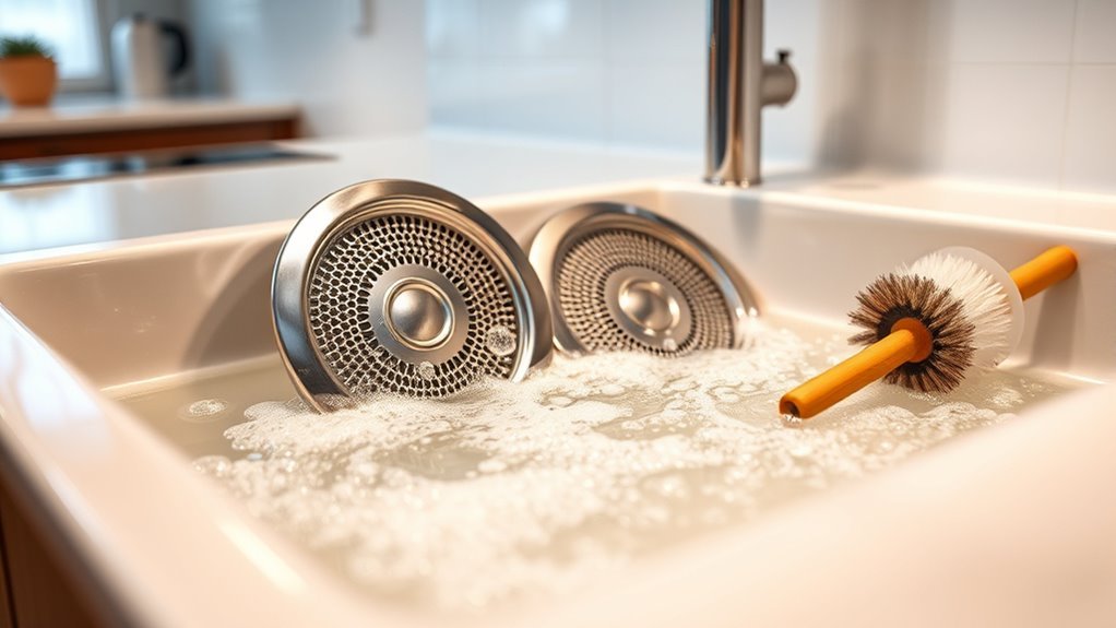 soak and clean filters