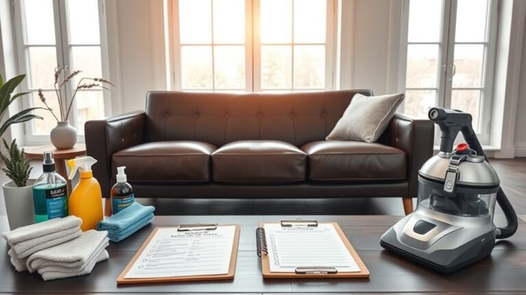 sofa cleaning business guidelines