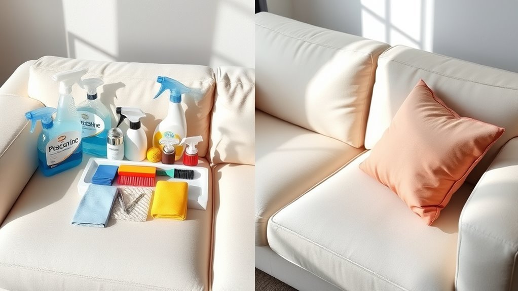sofa inspection and identification