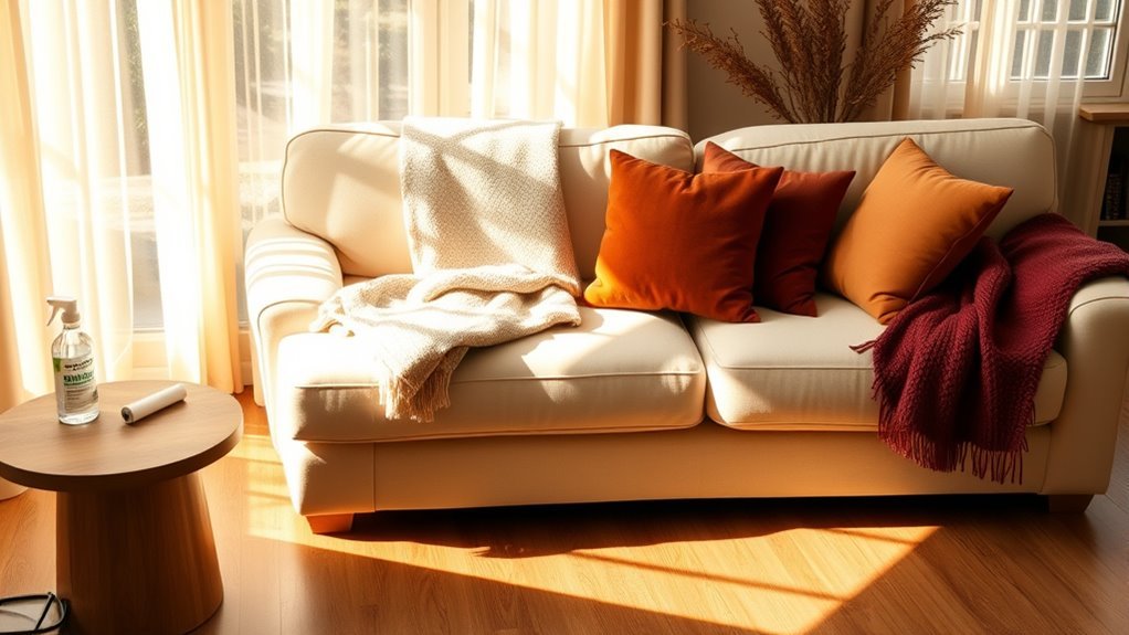 sofa seasonal care tips