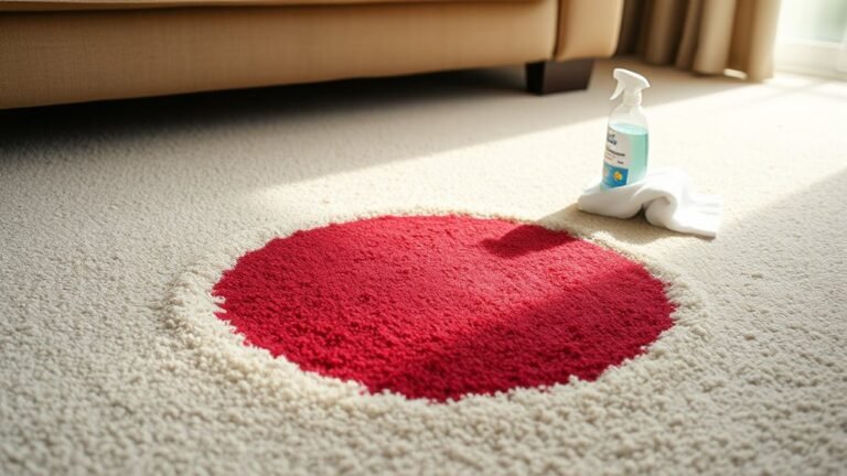 sofa stains carpet removal