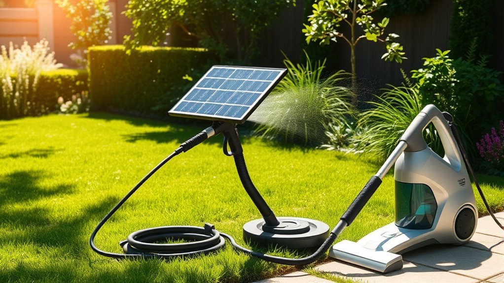 solar energy cleaning efficiency