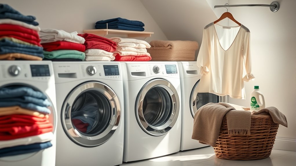 sort laundry by fabric