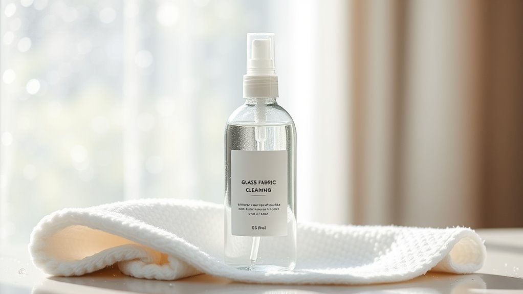 specialized glass fabric cleaner