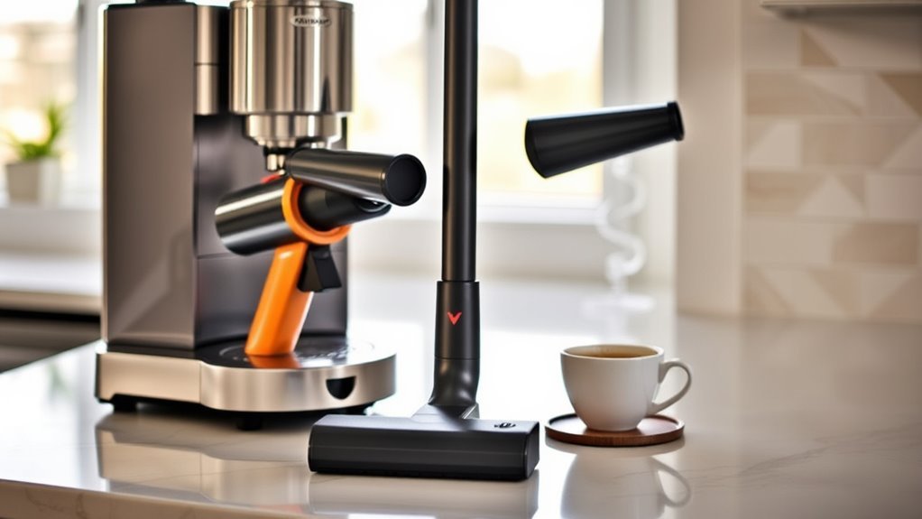 specialized vacuums for coffee machines