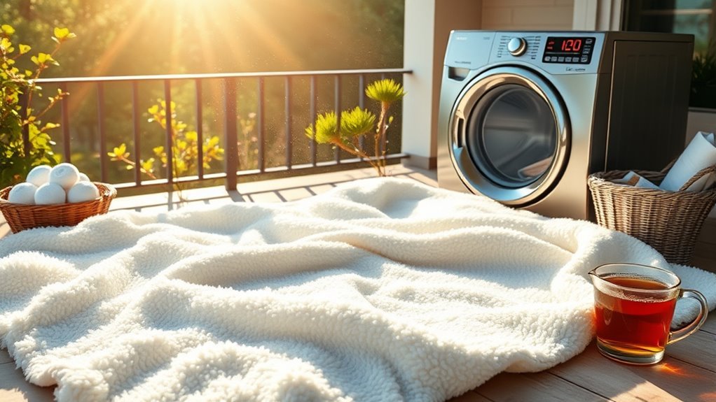 speedy blanket drying techniques