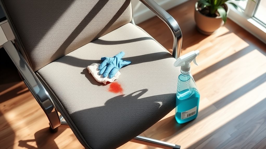spot clean fabric stains